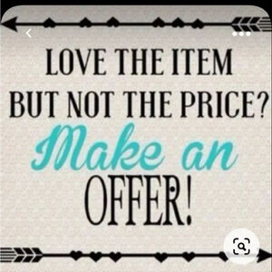 Love the item, not the price🔖 make a resonable offer!😊